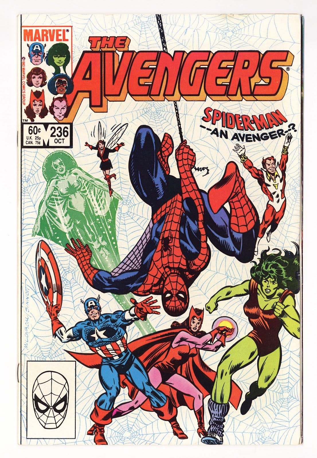 The Avengers Vol 1 236  Mid Grade   (1983)     