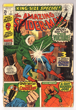 The Amazing Spider-Man Annual Vol 1 7  GD/VG (3.0)   (1970)