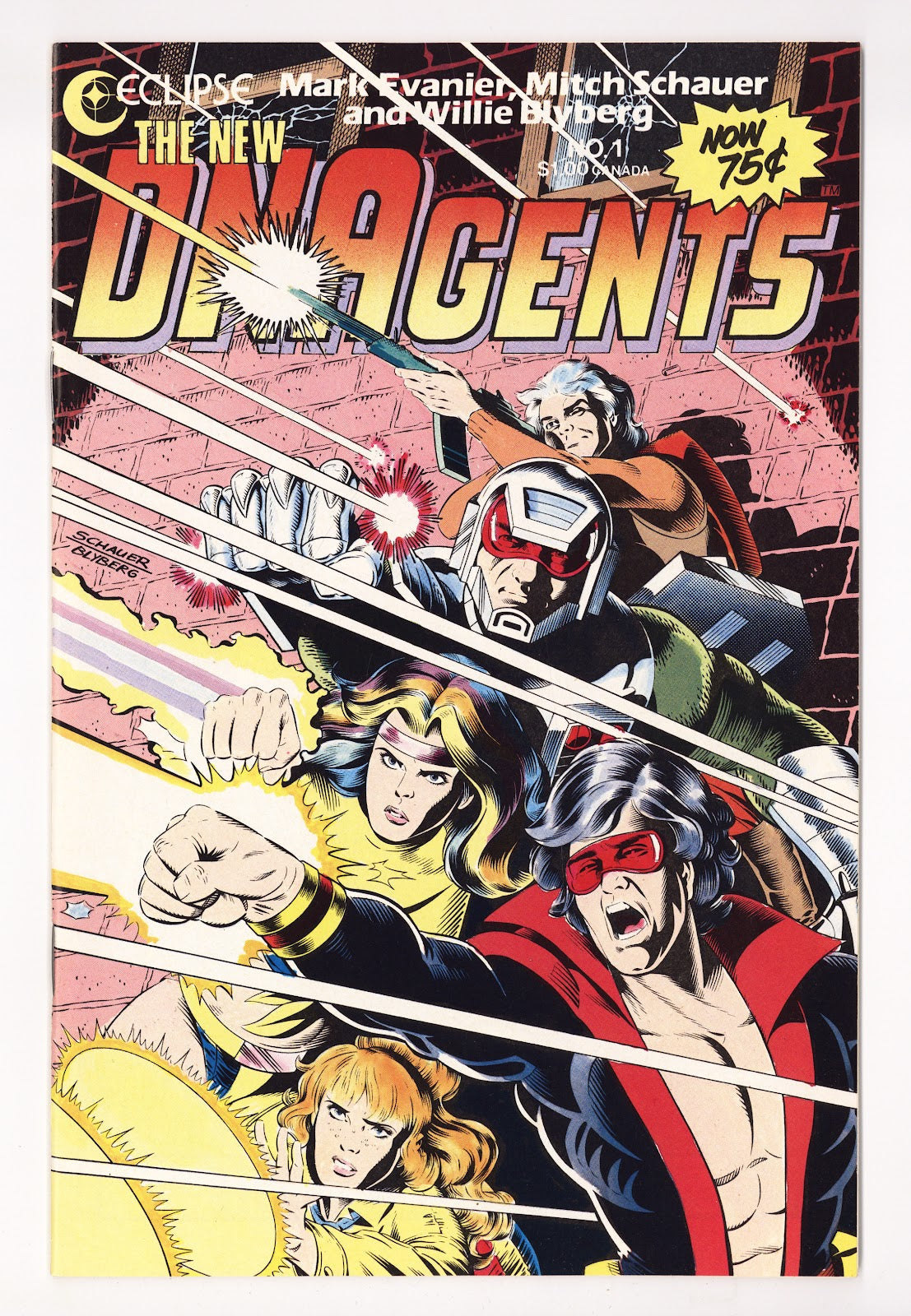 The New DNAgents   1 (25)  High Grade   (1985)     