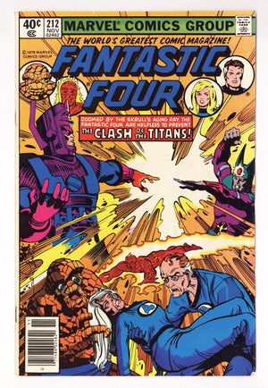 Fantastic Four Vol 1 212 Mid Grade (1979) Newsstand