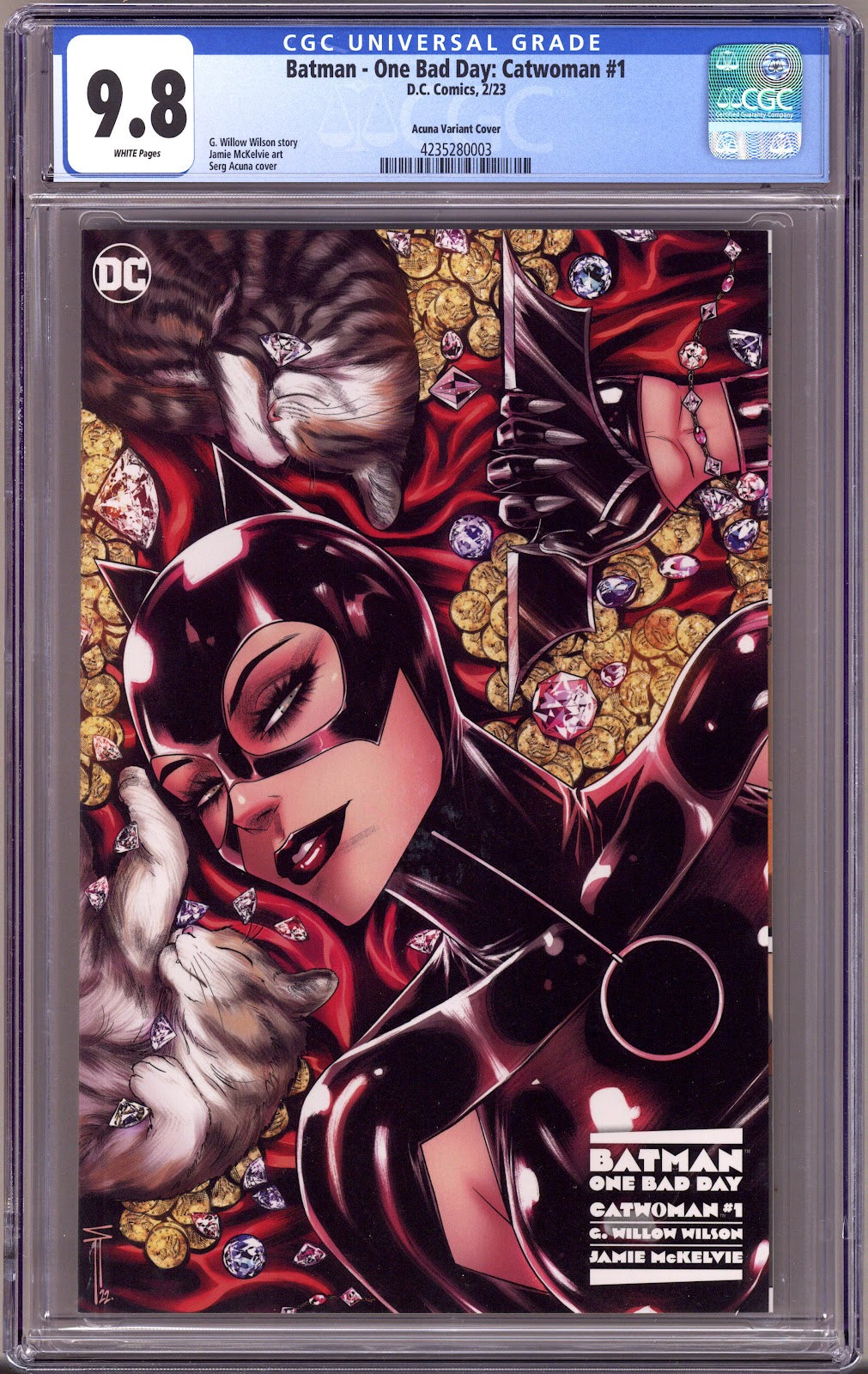 Batman - One Bad Day: Catwoman   1 CGC 9.8 (NM/M)   (2023) Acuna   Variant  
