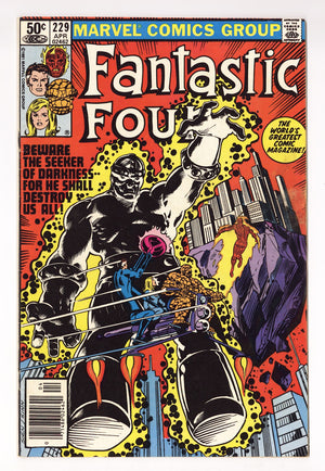 Fantastic Four Vol 1 229 Low Grade (1981) Newsstand