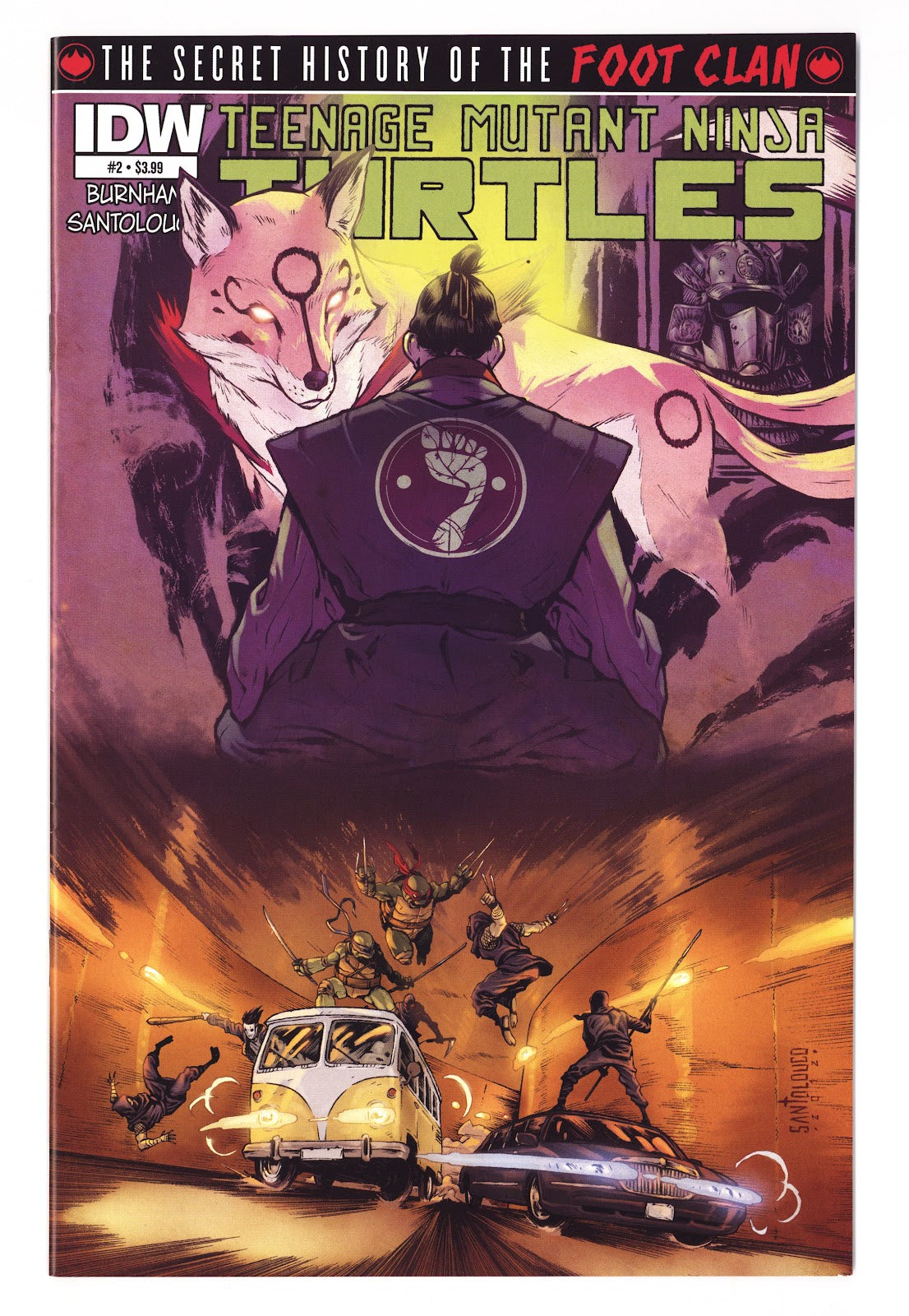 Teenage Mutant Ninja Turtles: The Secret History of the Foot Clan 2 Mid Grade (2013) 