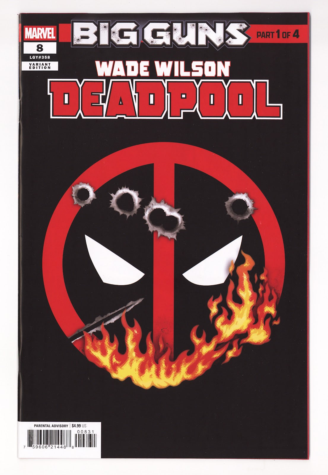 Wade Wilson: Deadpool 8 Logo Variant (2026)