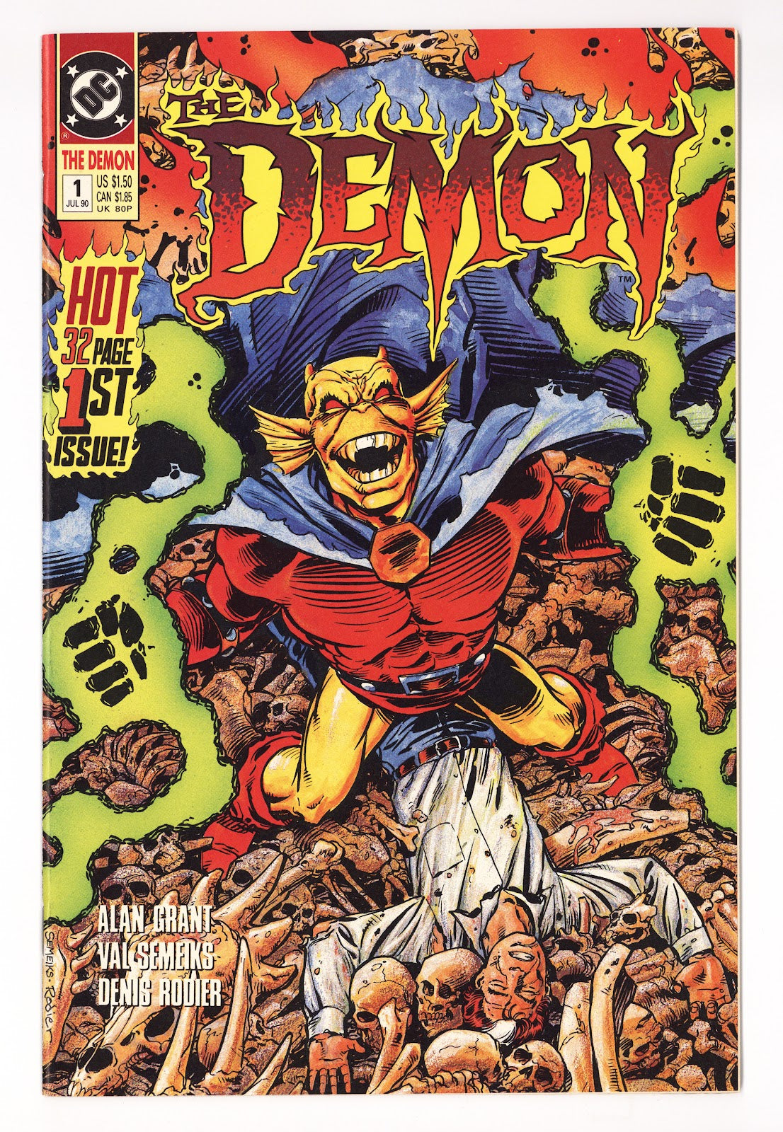 The Demon Vol 3 1  Mid Grade   (1990)     