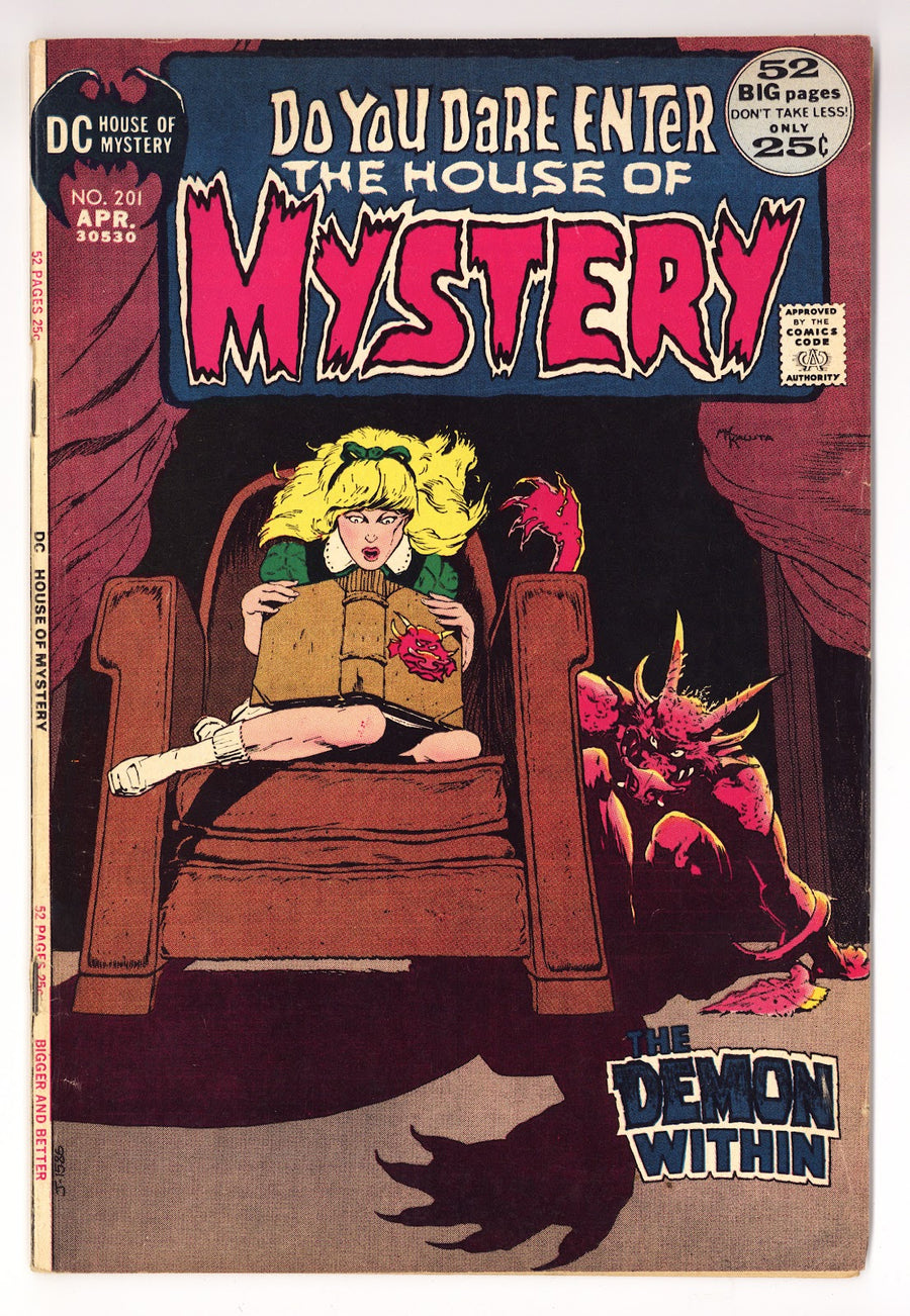 House of Mystery Vol 1 201  VG+ (4.5)   (1972)