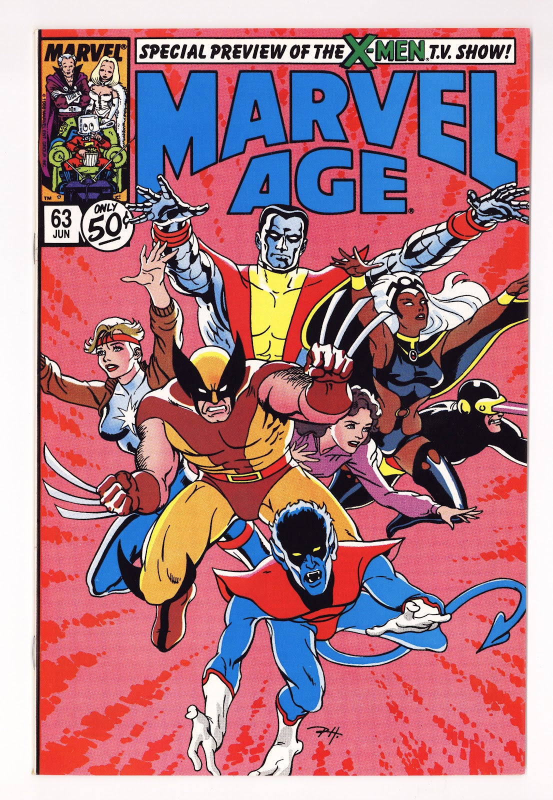 Marvel Age 63 High Grade (1988) 