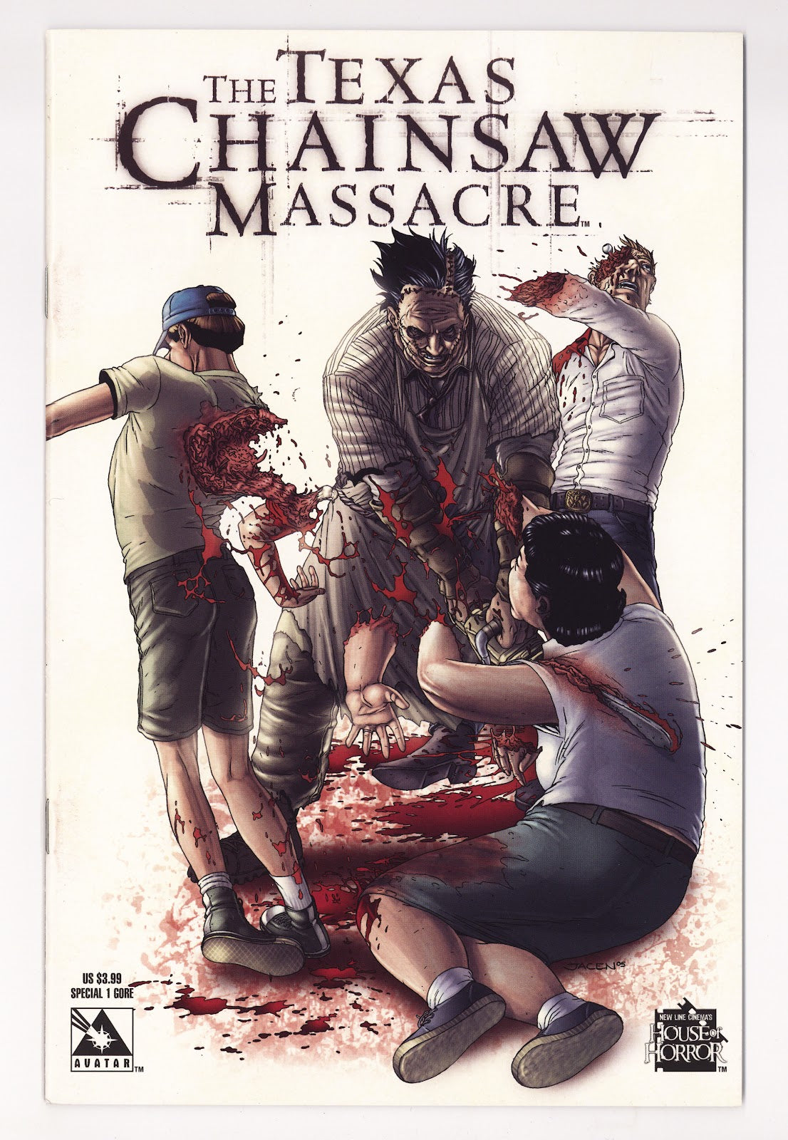 Texas Chainsaw Massacre Special   1  Mid Grade   (2005) Burrows Gore  Variant  