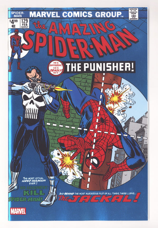 The Amazing Spider-Man Vol 1 129 Kane  Facsimile Foil Variant   (2026)