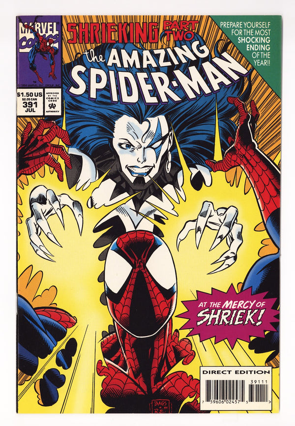 The Amazing Spider-Man Vol 1 391 High Grade (1994)