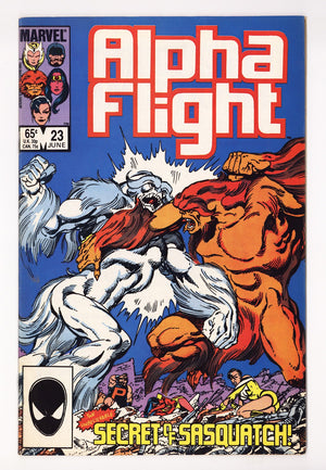 Alpha Flight Vol 1 23 Mid Grade (1985) Direct