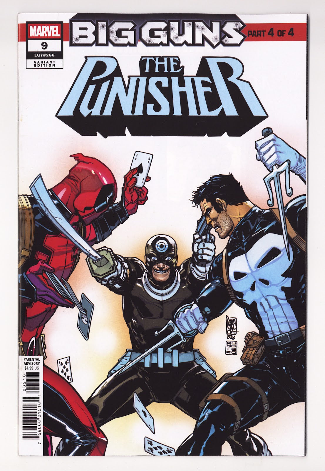 Punisher Vol 15 #9 NM- (9.2) (2026) Camuncoli Incentive