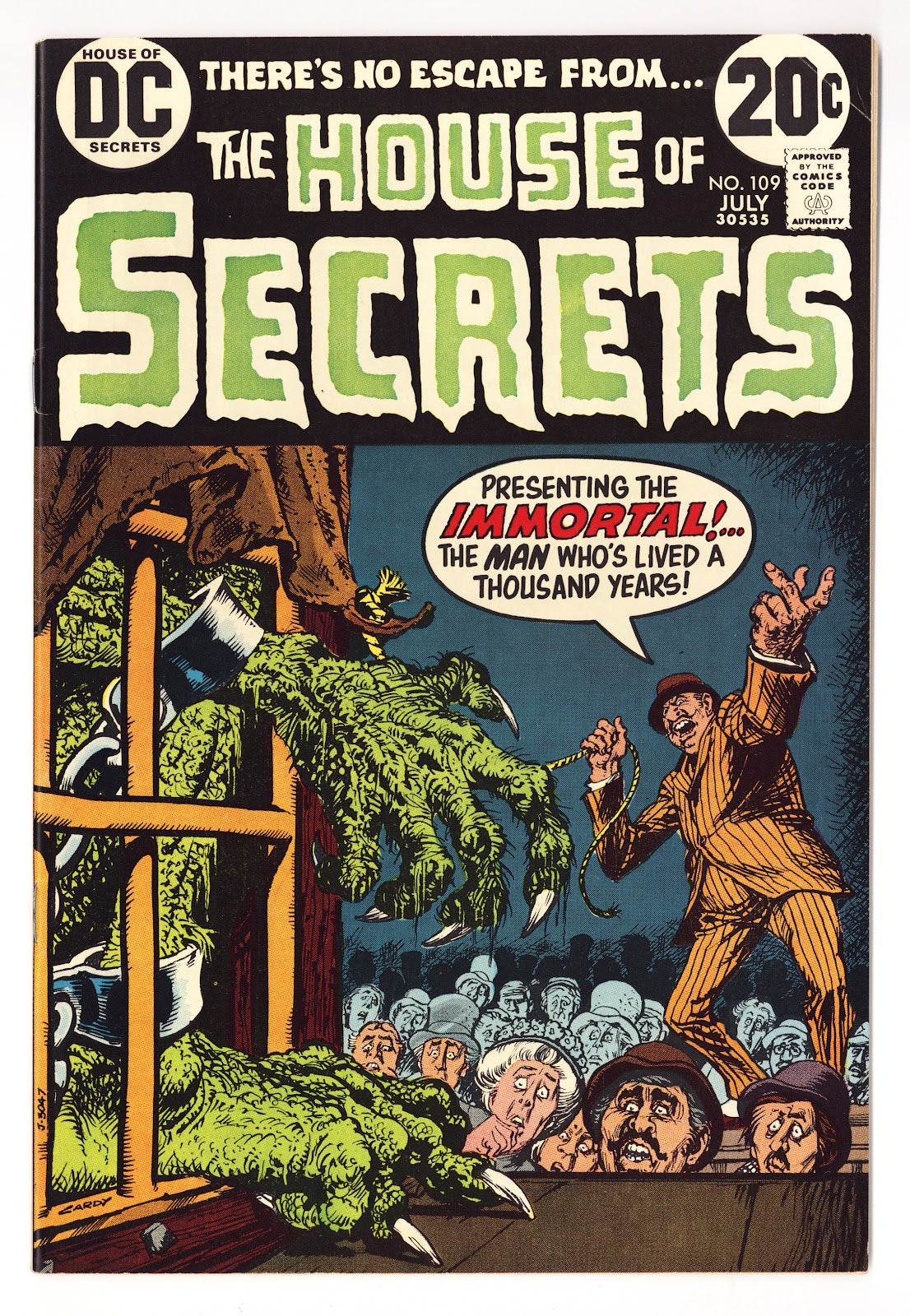 House of Secrets Vol 1 109  FN/VF (7.0)   (1973)