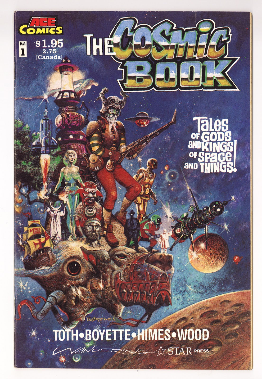 The Cosmic Book   1  Mid Grade   (1986)     