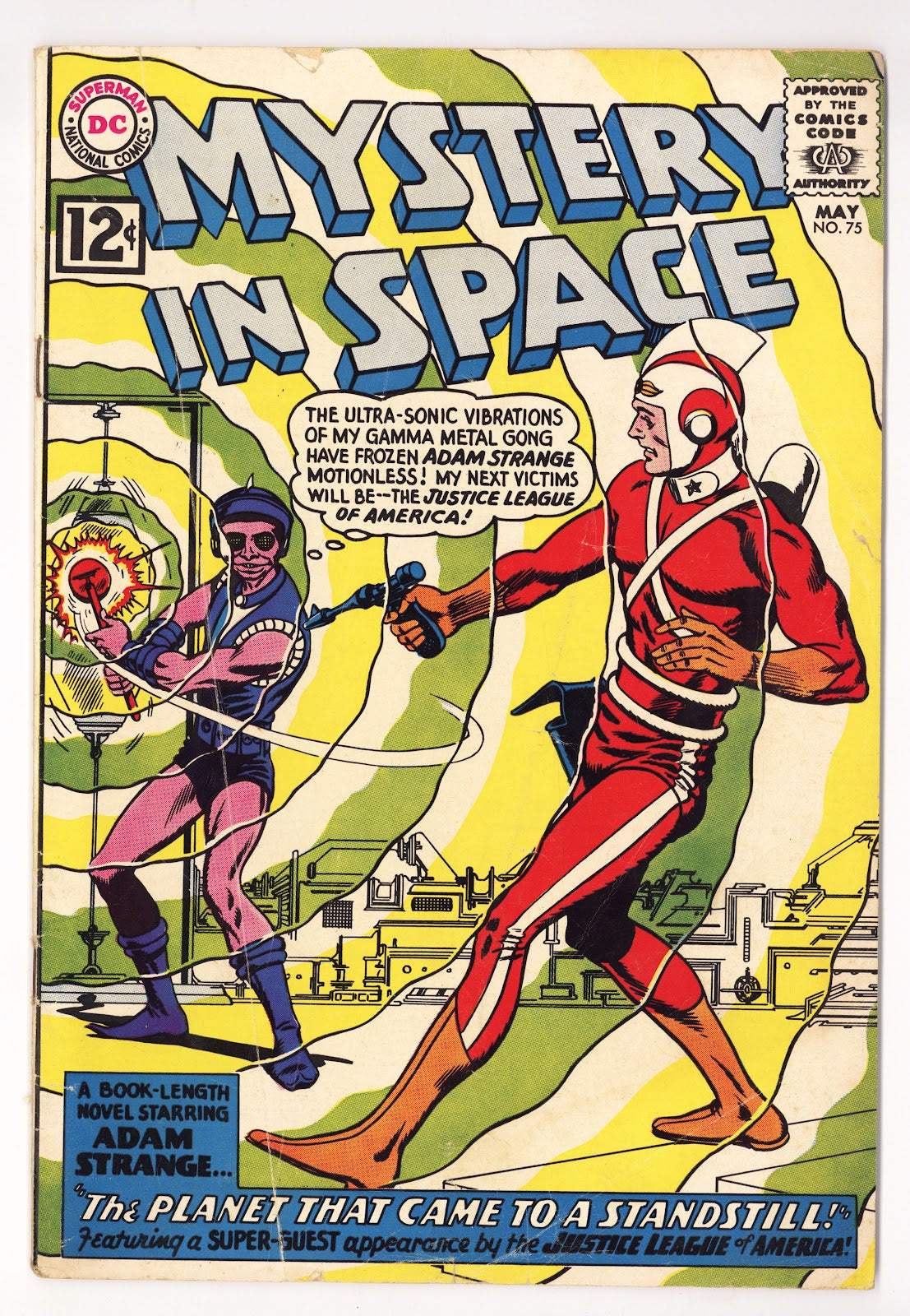 Mystery in Space Vol 1 75 GD/VG (3.0) (1962) 
