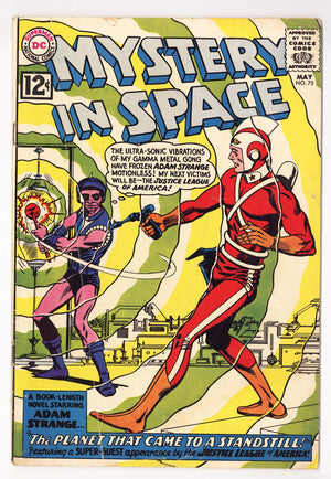 Mystery in Space Vol 1 75 GD/VG (3.0) (1962)
