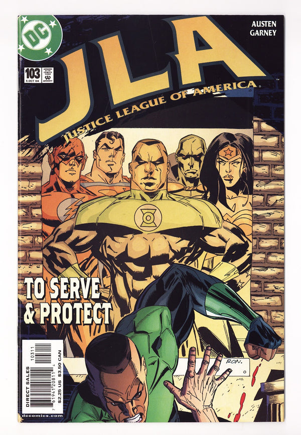 JLA 103 Mid Grade (2004) Direct Sales