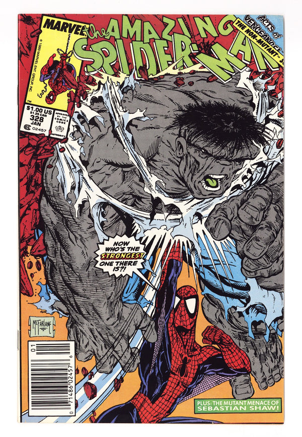 The Amazing Spider-Man Vol 1 328 VF/NM (9.0) (1990) Newsstand