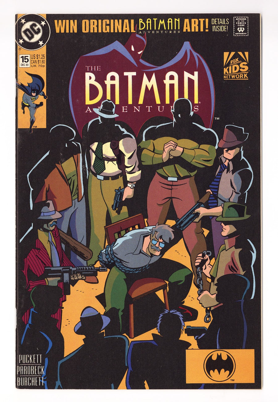 The Batman Adventures Vol 1 15  Mid Grade   (1993) Logo   Variant  