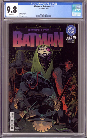 Absolute Batman   18 CGC 9.8 (NM/M)   (2026)