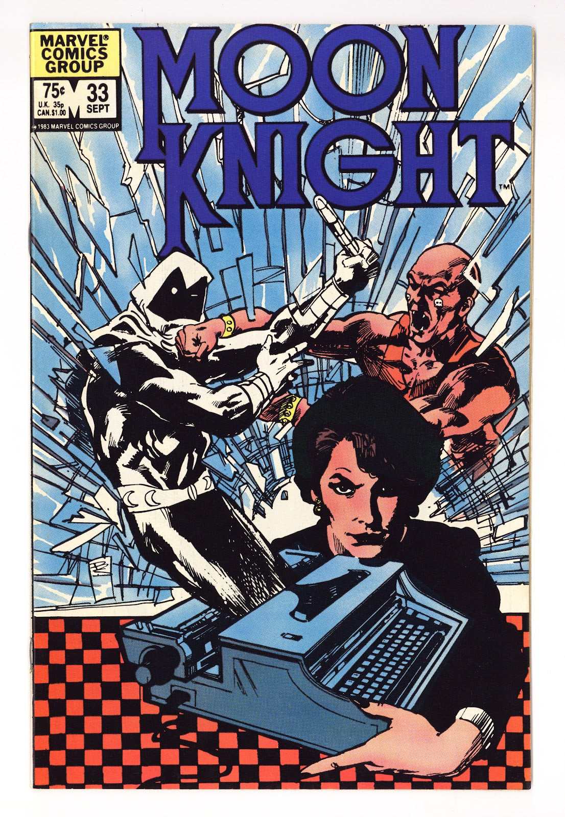 Moon Knight Vol 1 33 Mid Grade (1983) 