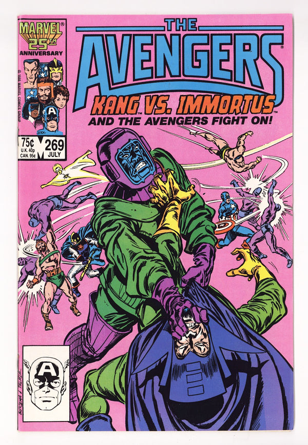 The Avengers Vol 1 269  High Grade   (1986)   Direct