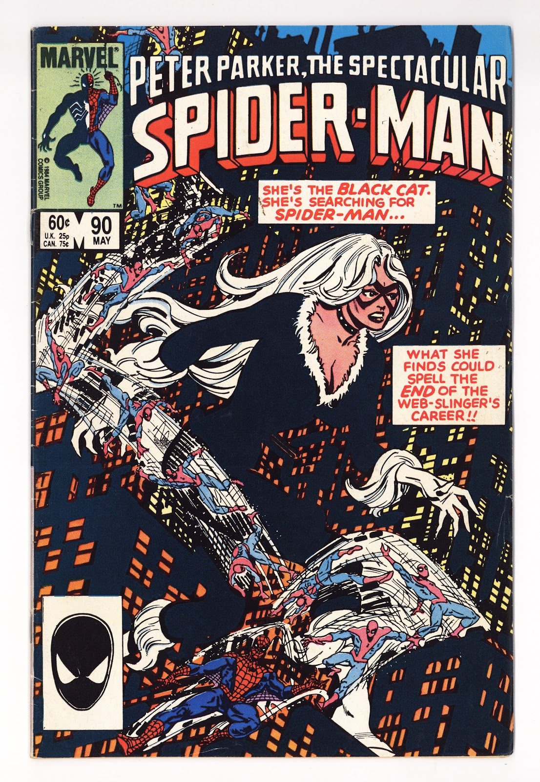 The Spectacular Spider-Man Vol 1 90 FN- (5.5) (1984) 