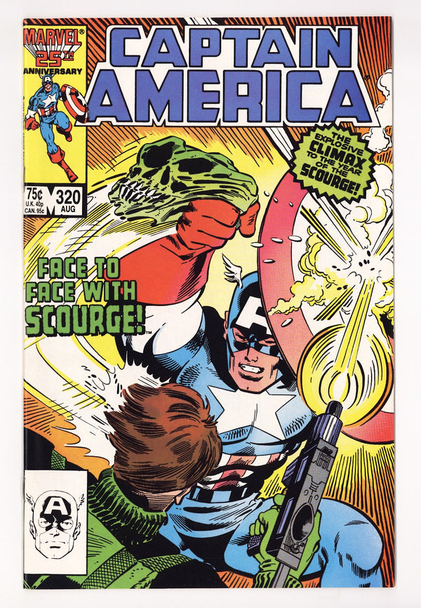 Captain America Vol 1 320 High Grade (1986)