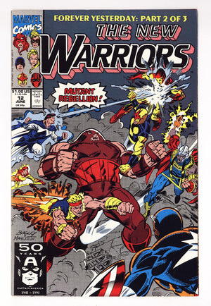 The New Warriors Vol 1 12 Mid Grade (1991) Direct