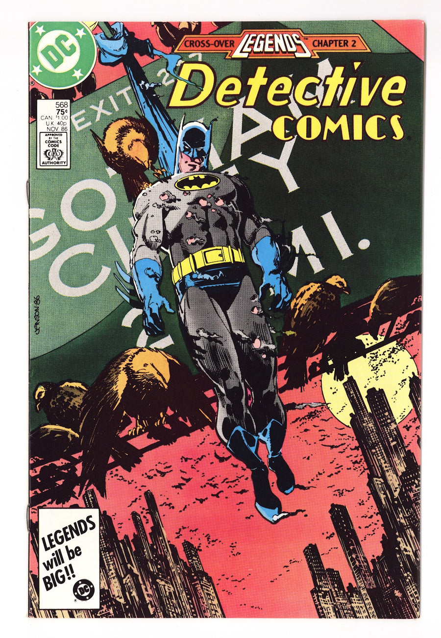 Detective Comics Vol 1 568  Mid Grade   (1986)     