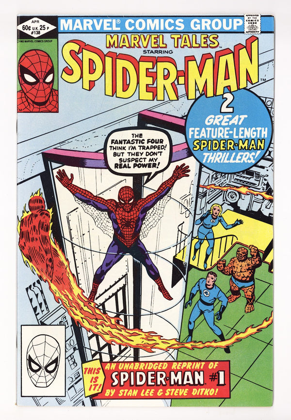 Marvel Tales Vol 2 138 VF (8.0) (1982)
