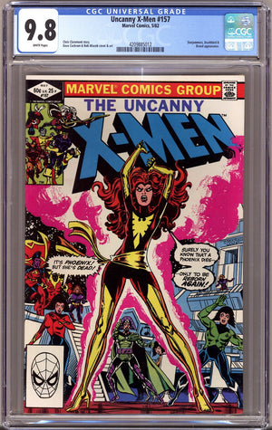 The Uncanny X-Men Vol 1 157 CGC 9.8 (NM/M)   (1982)