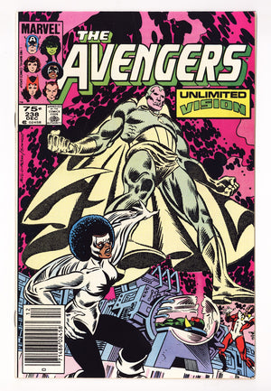 The Avengers Vol 1 238 High Grade (1983) Canadian Price Variant