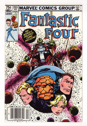 Fantastic Four 253 High Grade (1983) Canadian Price Variant