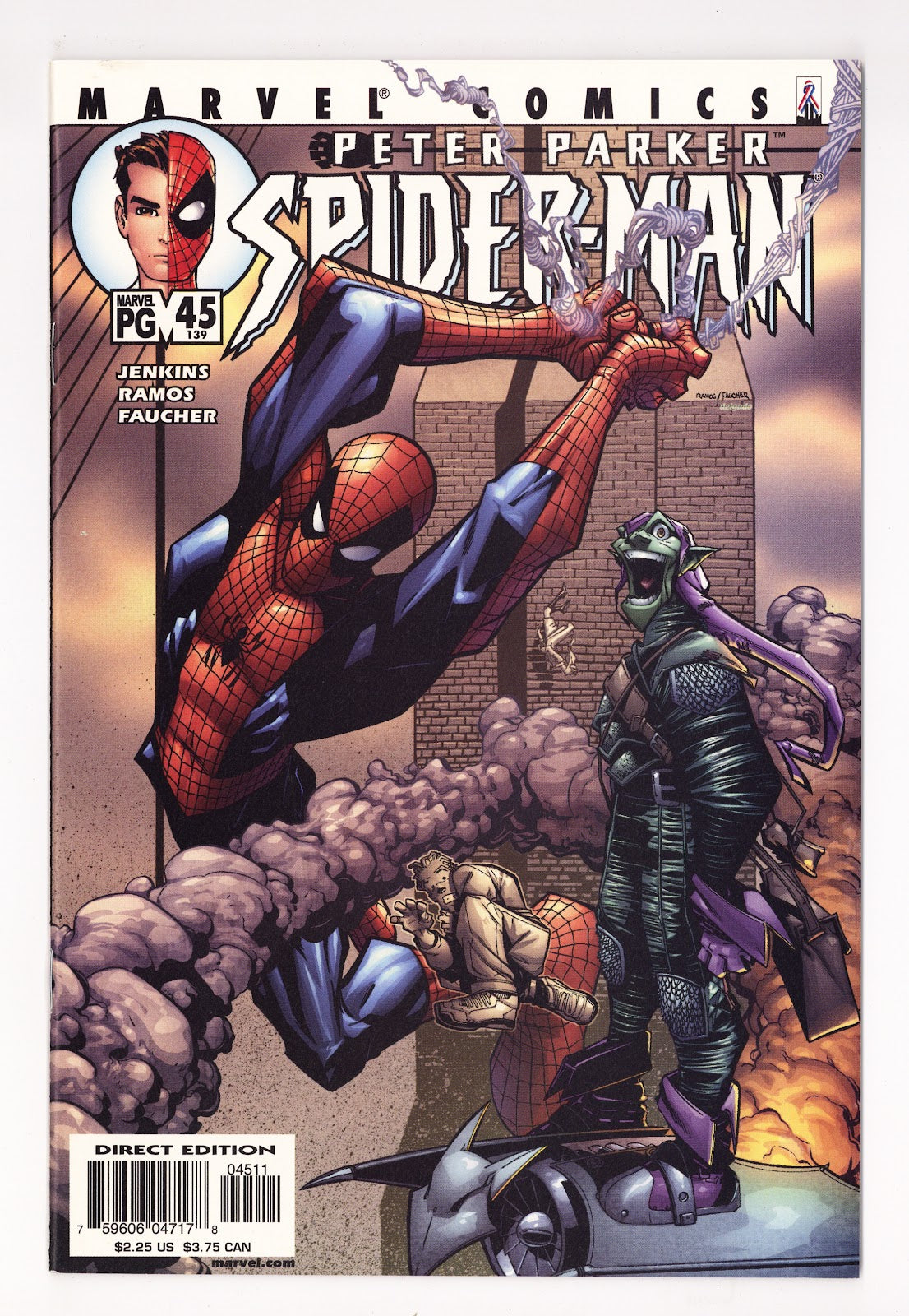 Peter Parker: Spider-Man 45 (143) High Grade (2002) Direct Edition 