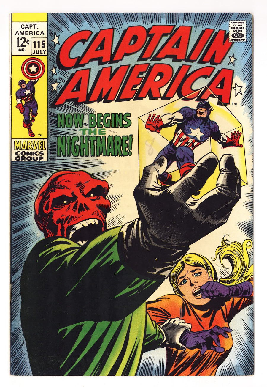Captain America Vol 1 115  VF/NM (9.0)   (1969)