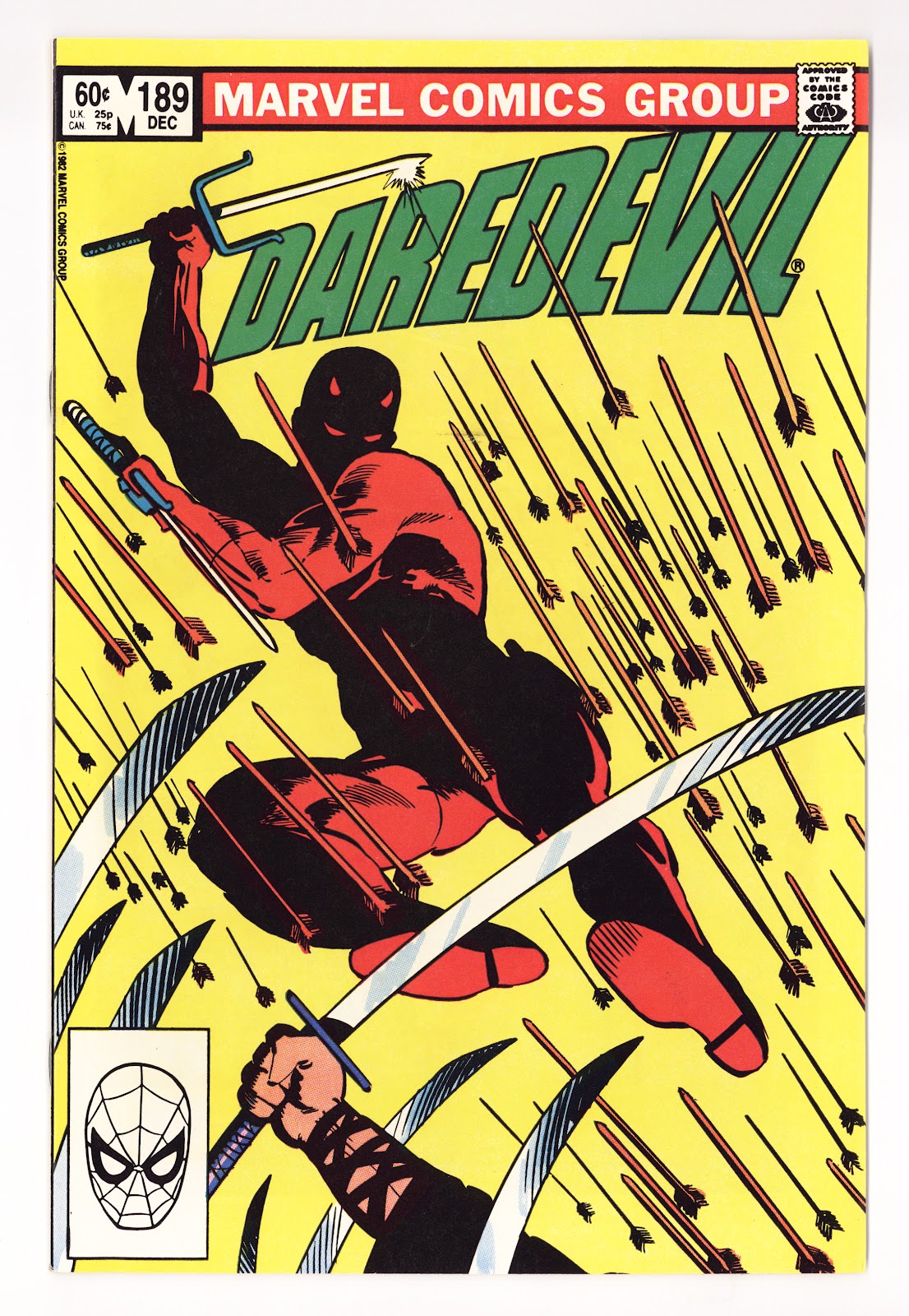 Daredevil Vol 1 189  Mid Grade   (1982)     