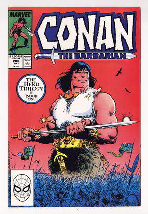 Conan the Barbarian Vol 1 206  High Grade   (1988)