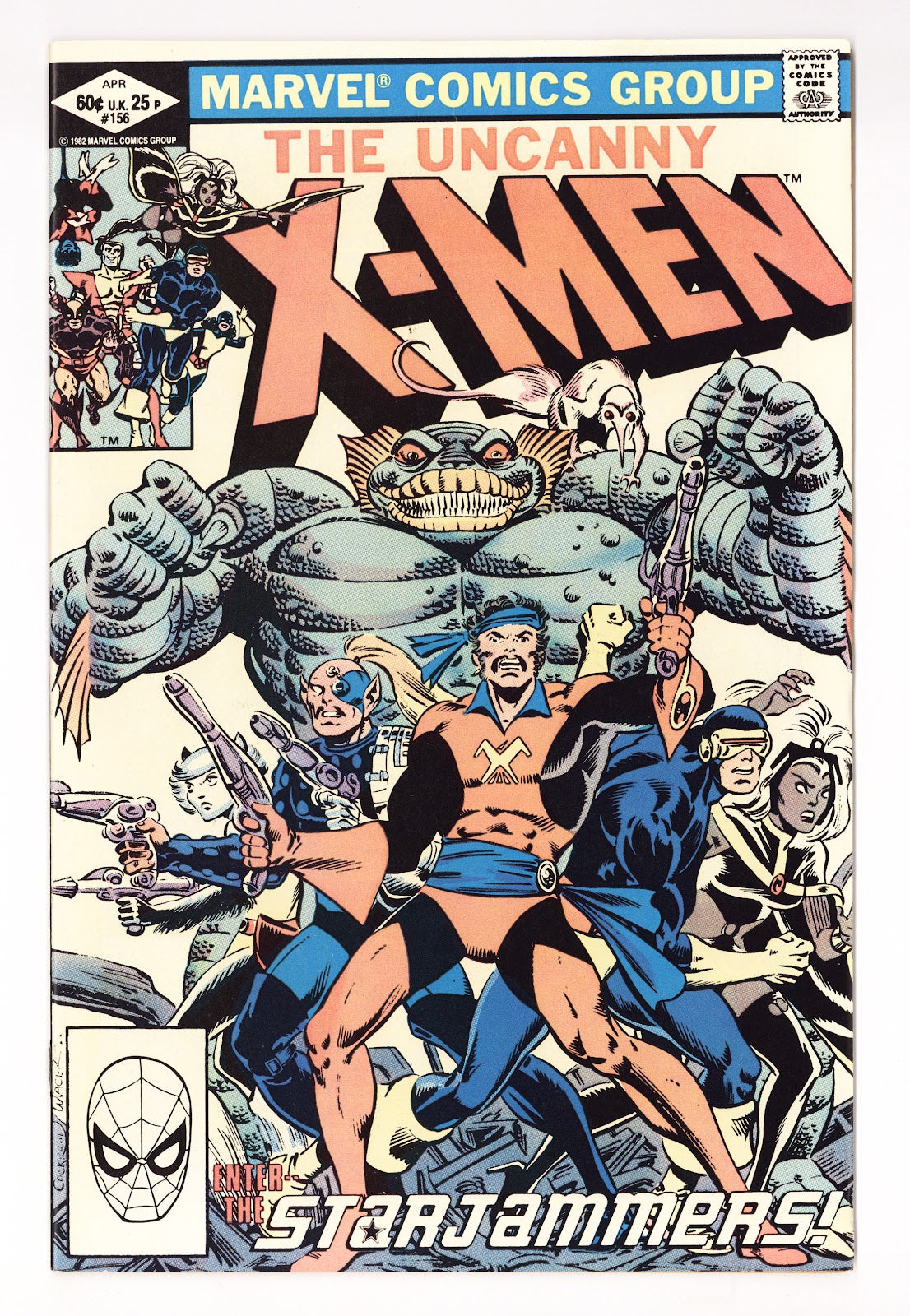 The Uncanny X-Men Vol 1 156  Low Grade   (1982)     