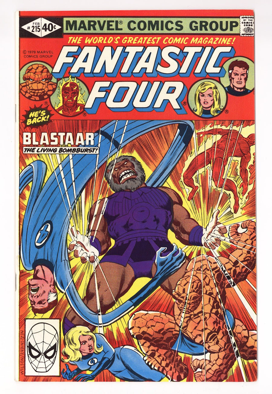 Fantastic Four Vol 1 215 High Grade (1980) 