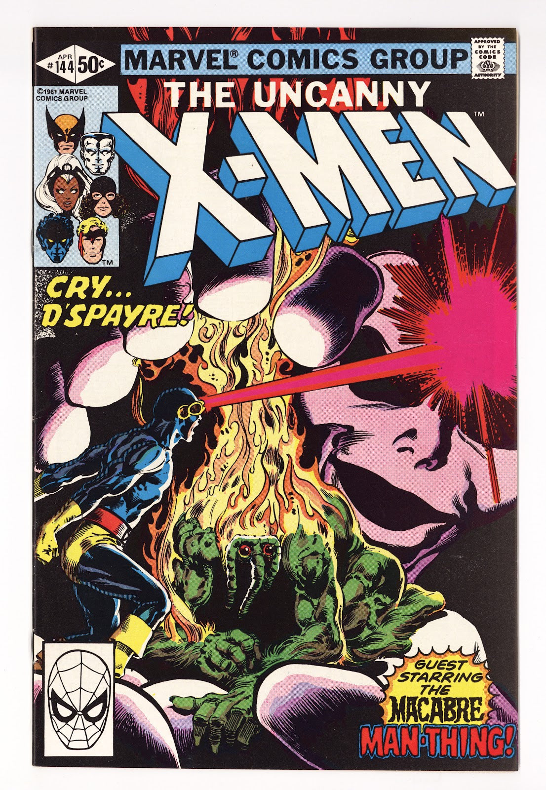 The Uncanny X-Men Vol 1 144  VF- (7.5)   (1981)     