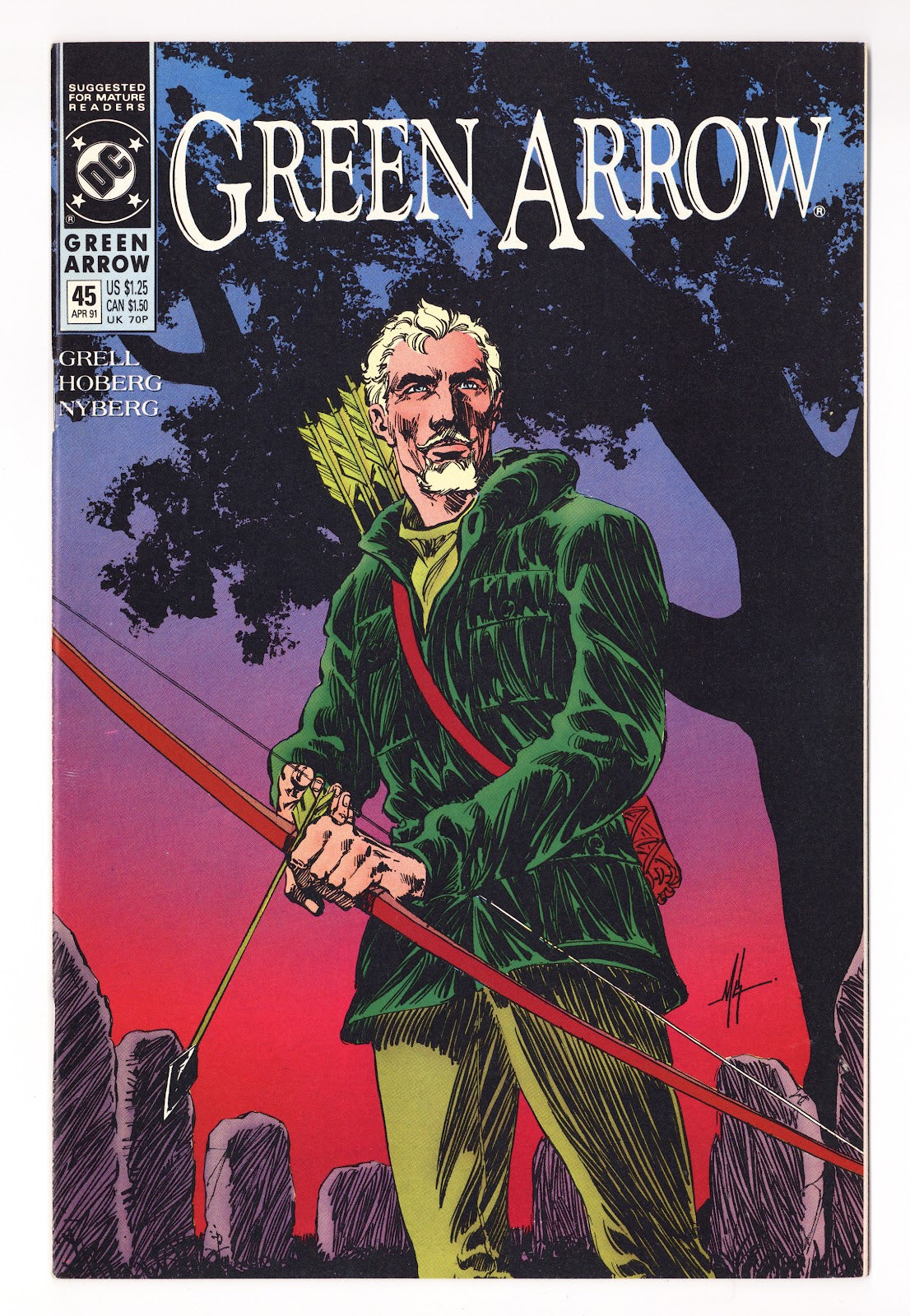 Green Arrow Vol 2 45  Mid Grade   (1991)