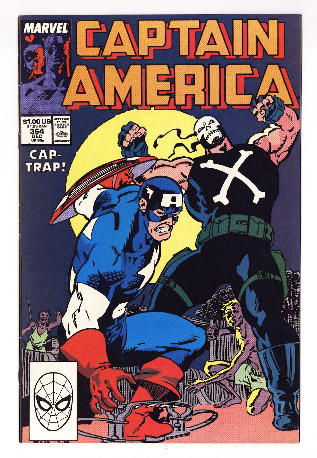 Captain America Vol 1 364  Mid Grade   (1989)     