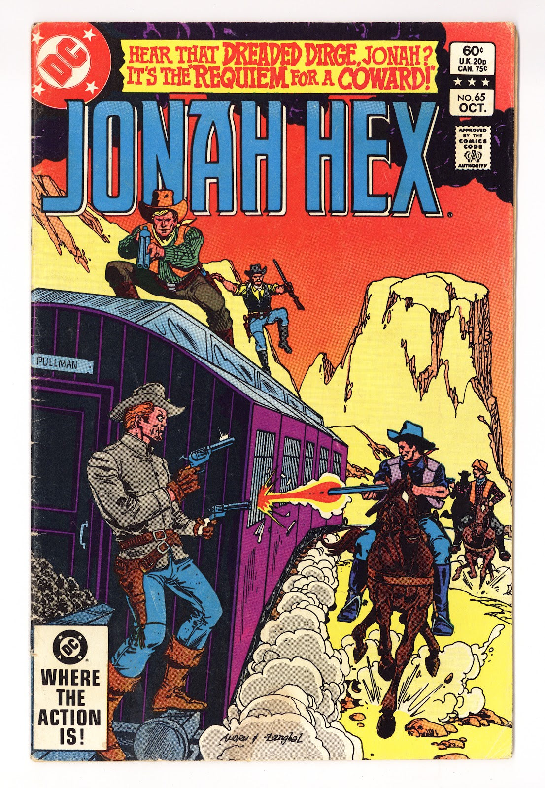 Jonah Hex Vol 1 65  Very Low Grade   (1982)     