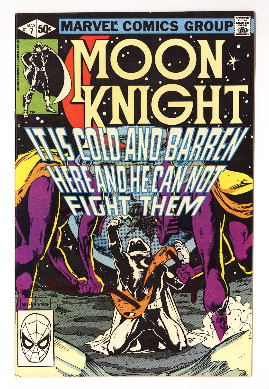 Moon Knight Vol 1 7 Mid Grade (1981) 
