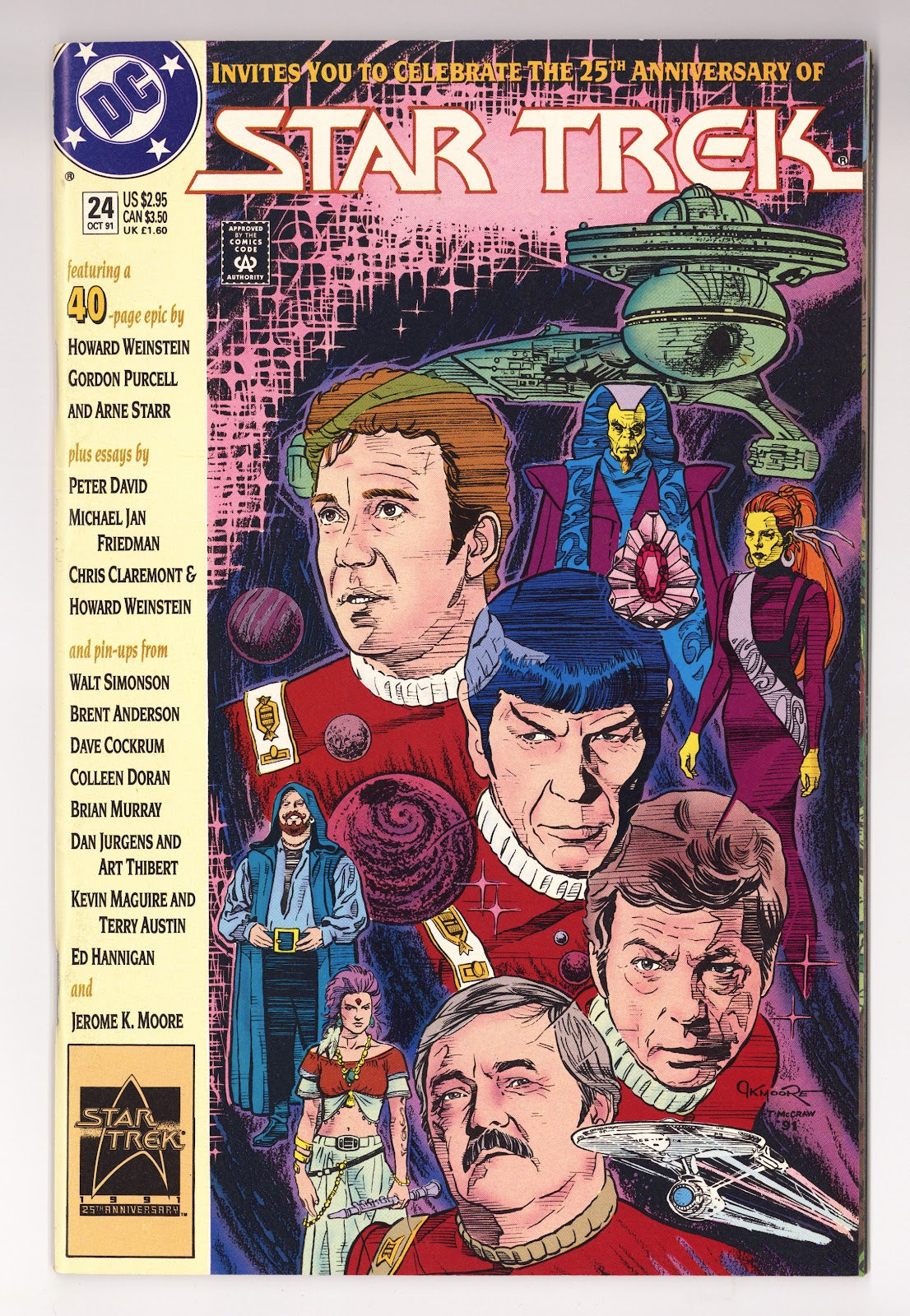 Star Trek Vol 2 24  Mid Grade   (1991)