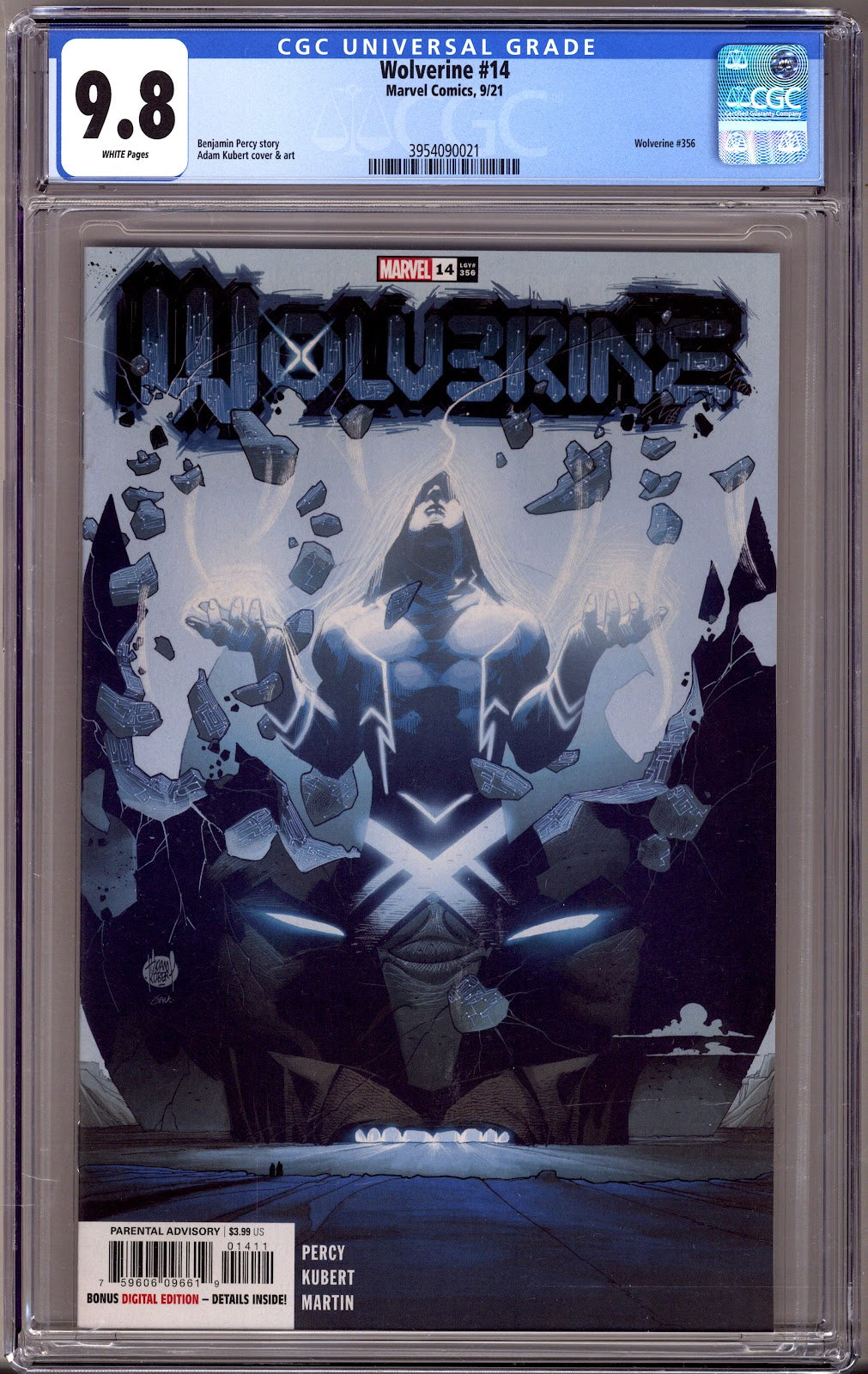 Wolverine Vol 7 14 (356) CGC 9.8 (NM/M) (2021) 