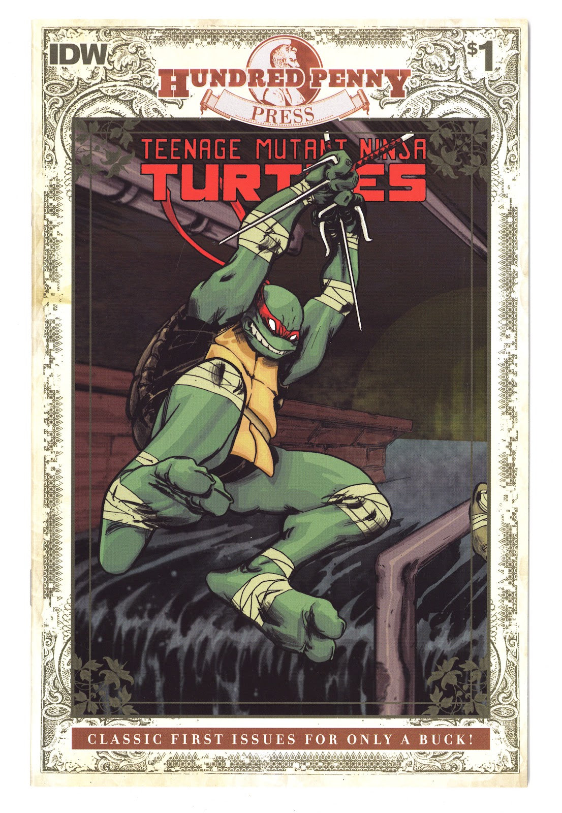 Teenage Mutant Ninja Turtles #1: Hundred Penny Press   [nn]  High Grade   (2013)     