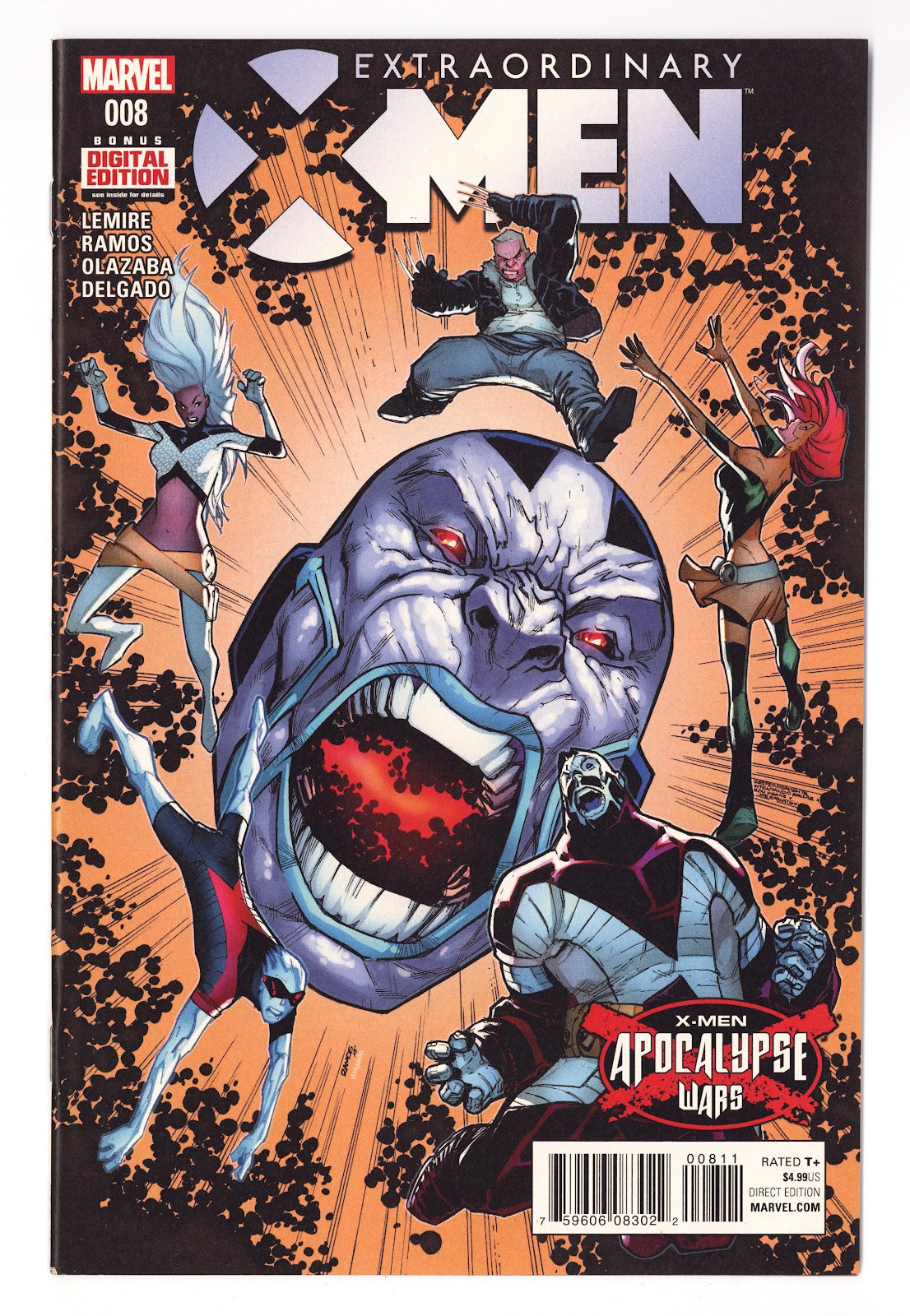 Extraordinary X-Men 8 High Grade (2016) 