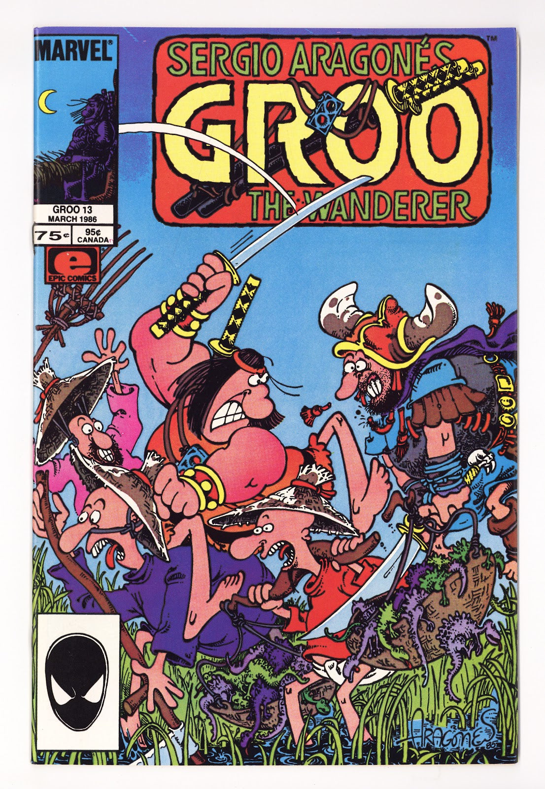 Sergio Aragones Groo the Wanderer 13 High Grade (1986) Direct 